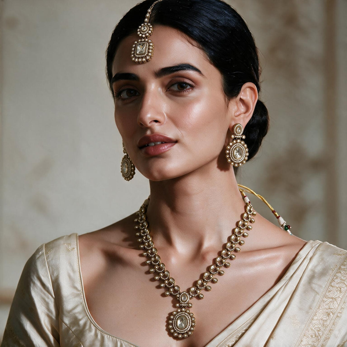 Traditional Kundan jewellery