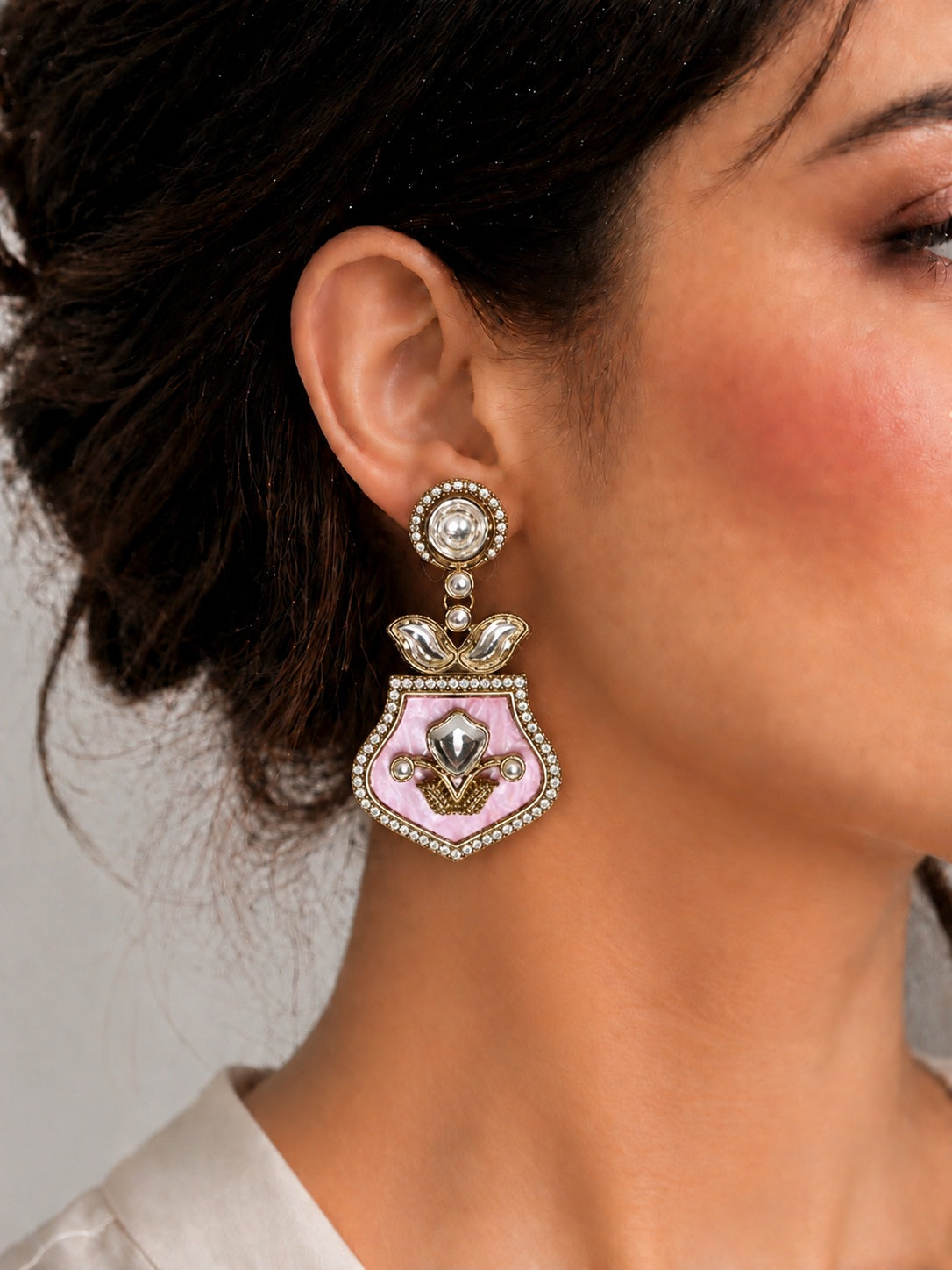 Ethnic stud earrings