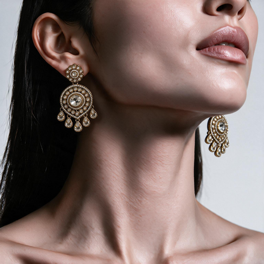 Modern ethnic necklace