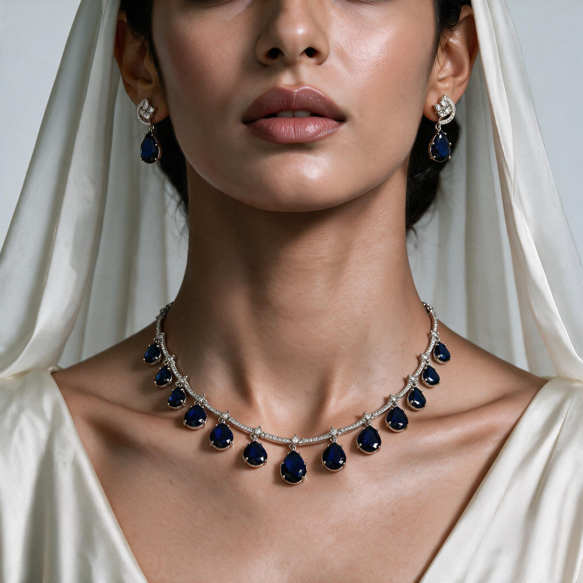 American Diamond Necklace for Women