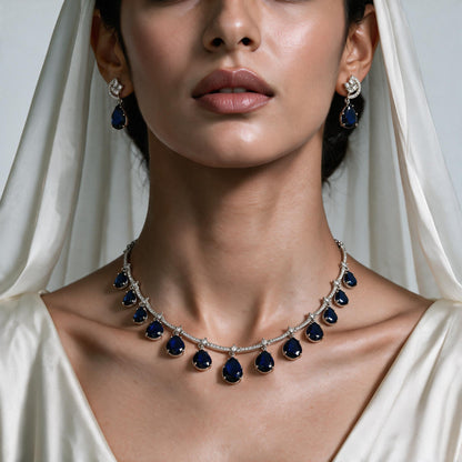 American Diamond Necklace for Women