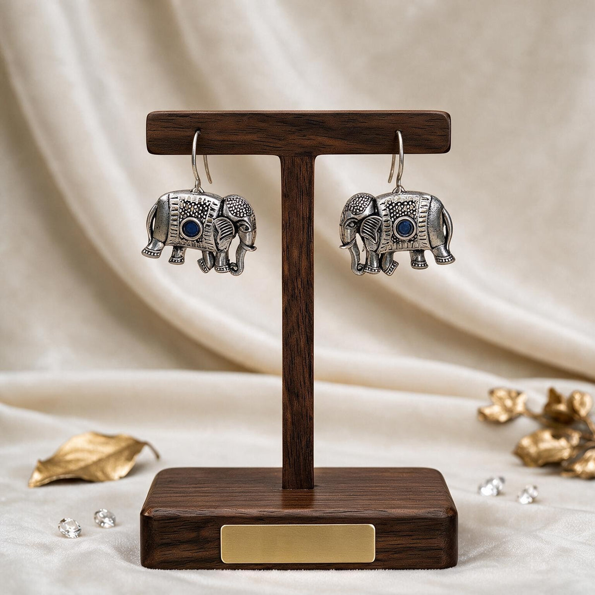 elephant earrings for women