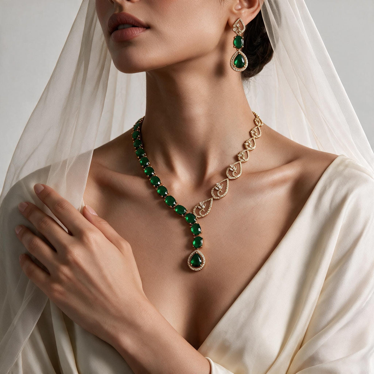 American Diamond Necklaces