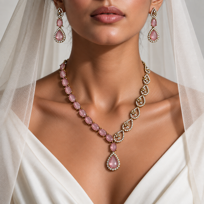American Diamond Necklace for Women