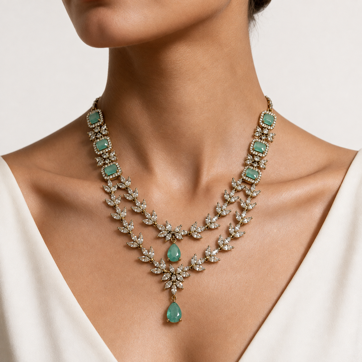 Silver American Diamond Jewellery