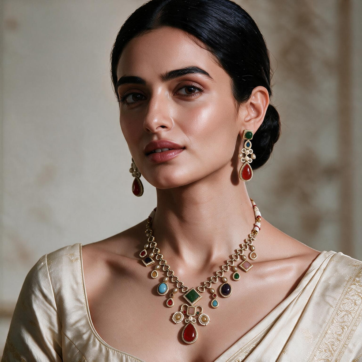 Unique necklace set