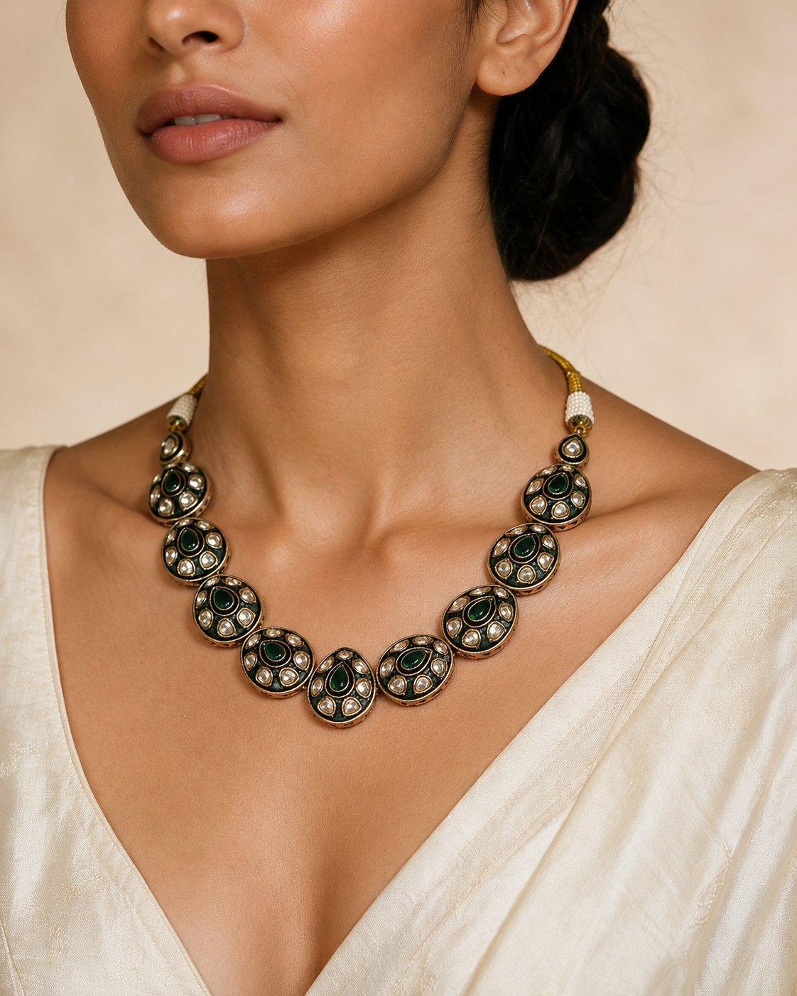 traditional necklace set for wedding