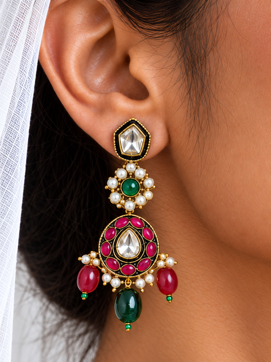 ethnic necklace set