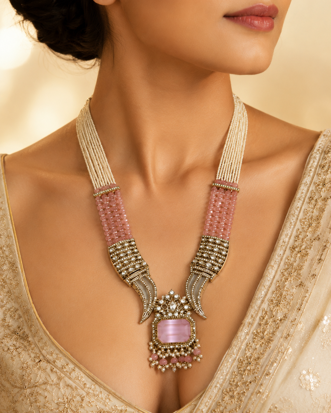 Festive Indian necklace set