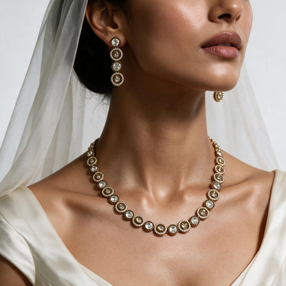 Premium AD Necklace Set