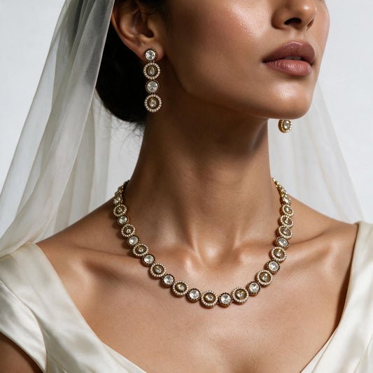 Premium AD Necklace Set