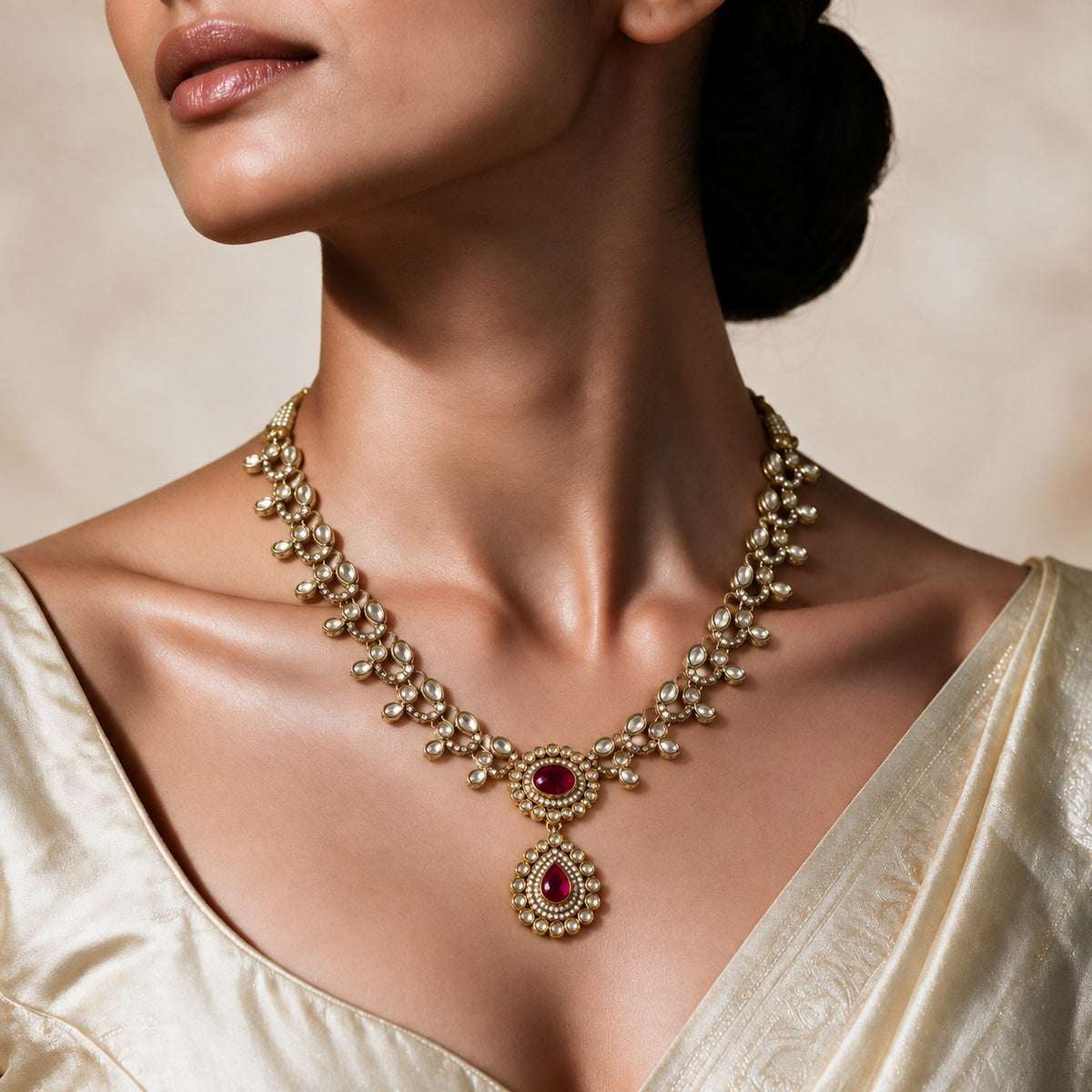 necklace earrings set