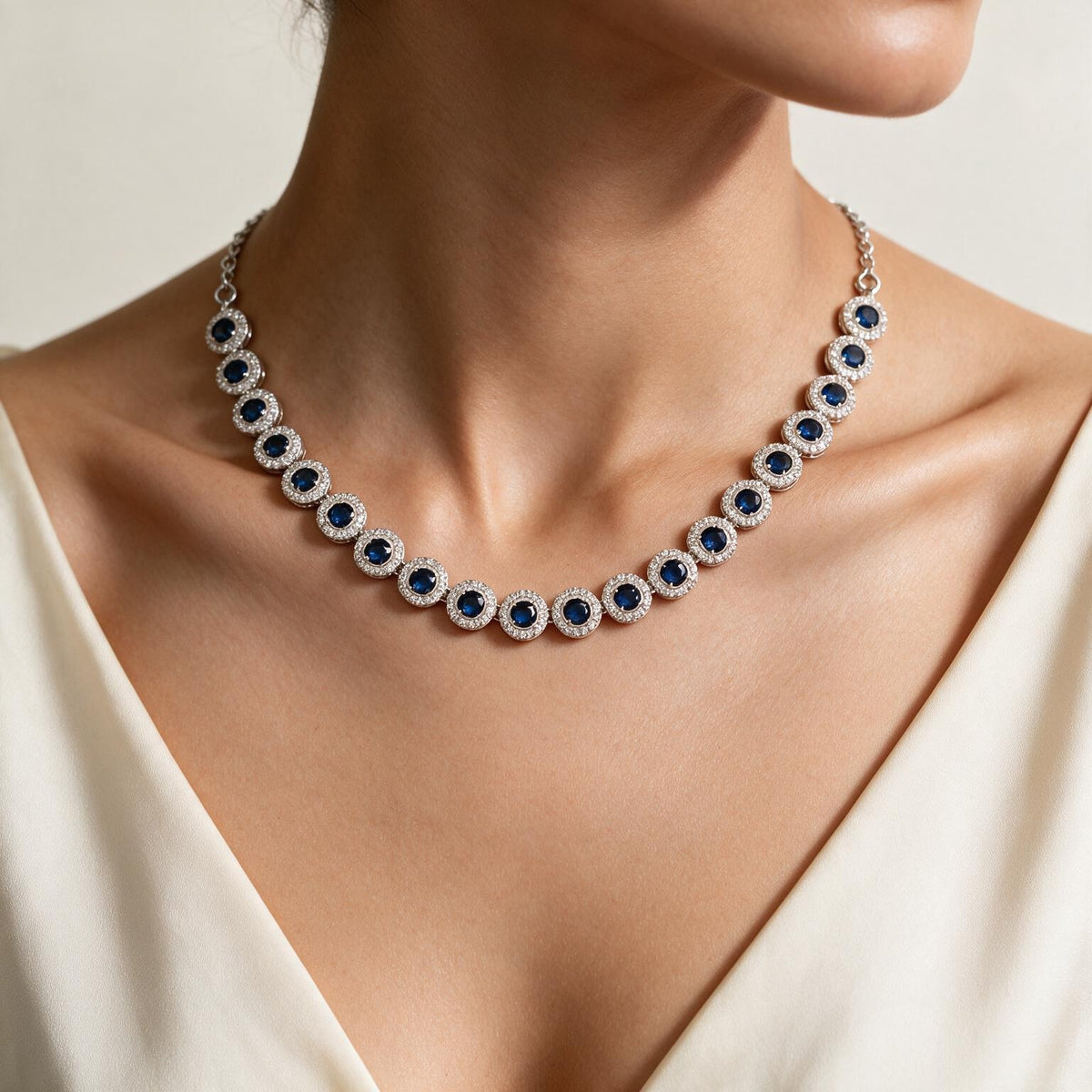 Elegant AD Necklace Set