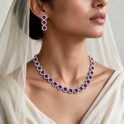 American diamond jewellery for women