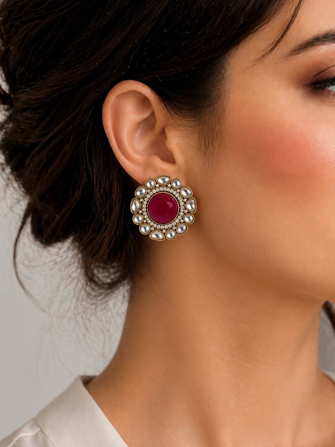 Indian jewellery studs