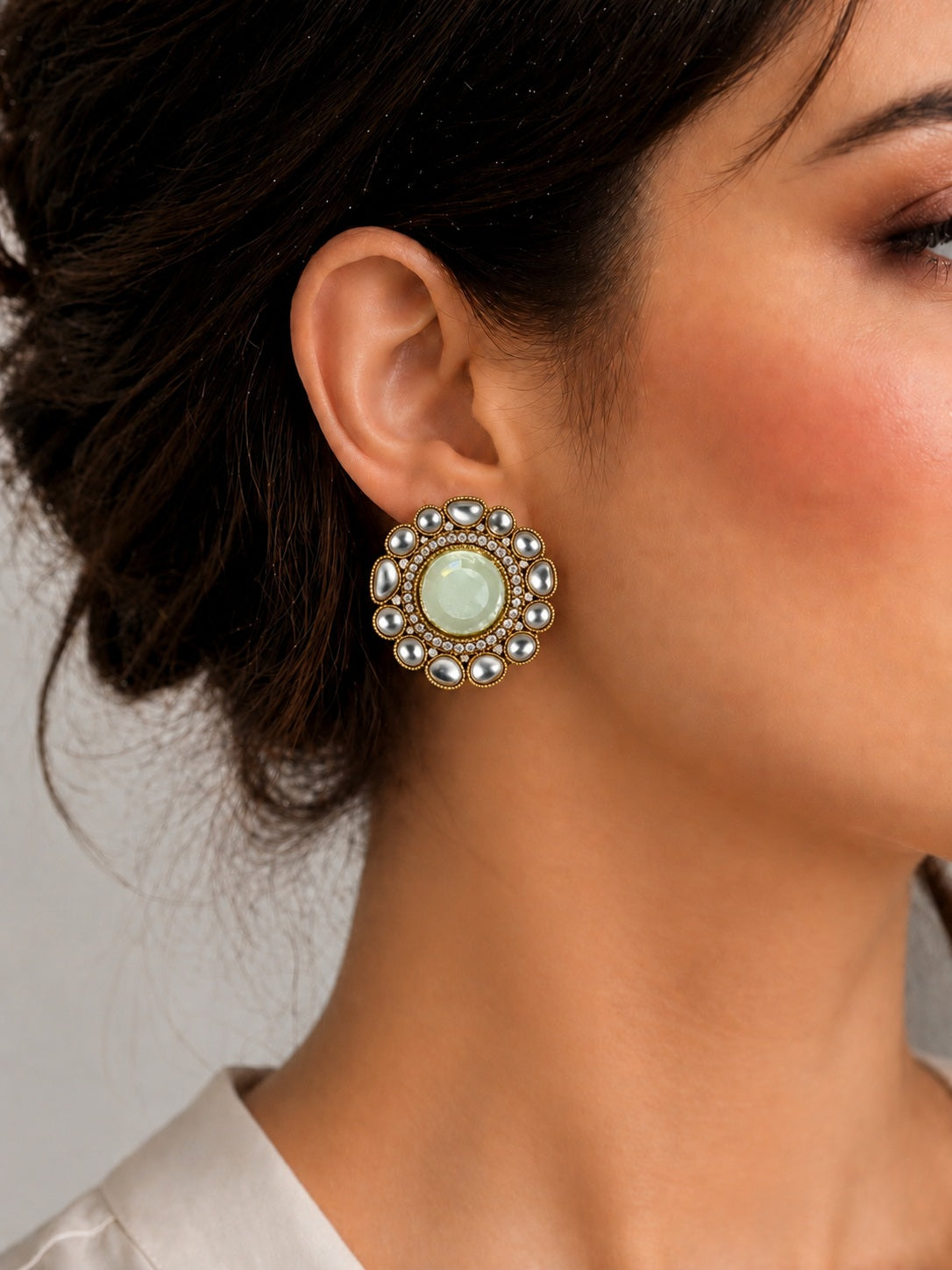 modern stud earrings
