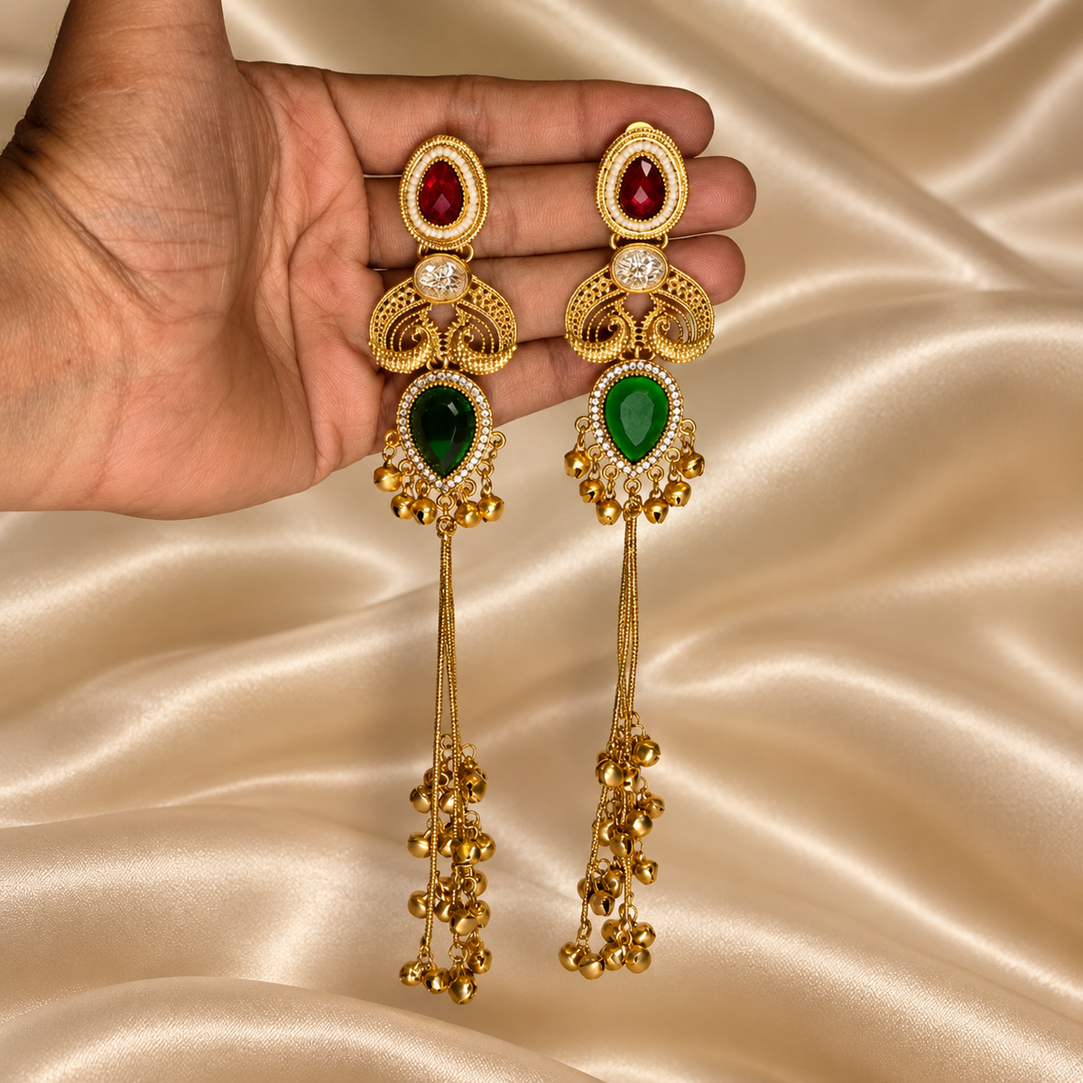 bride earrings