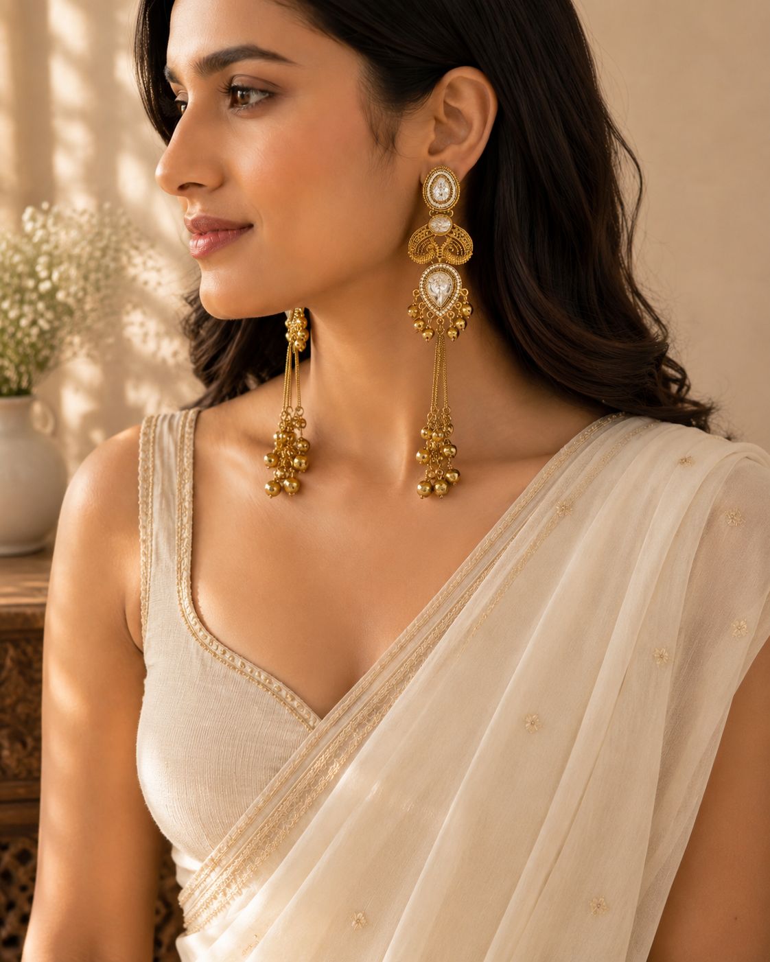 artificial jewellery earrings