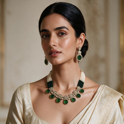 Ethnic necklace set for women