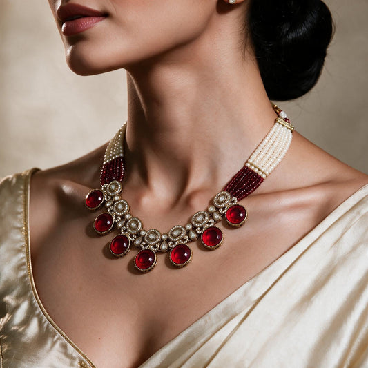Long necklace sets for women