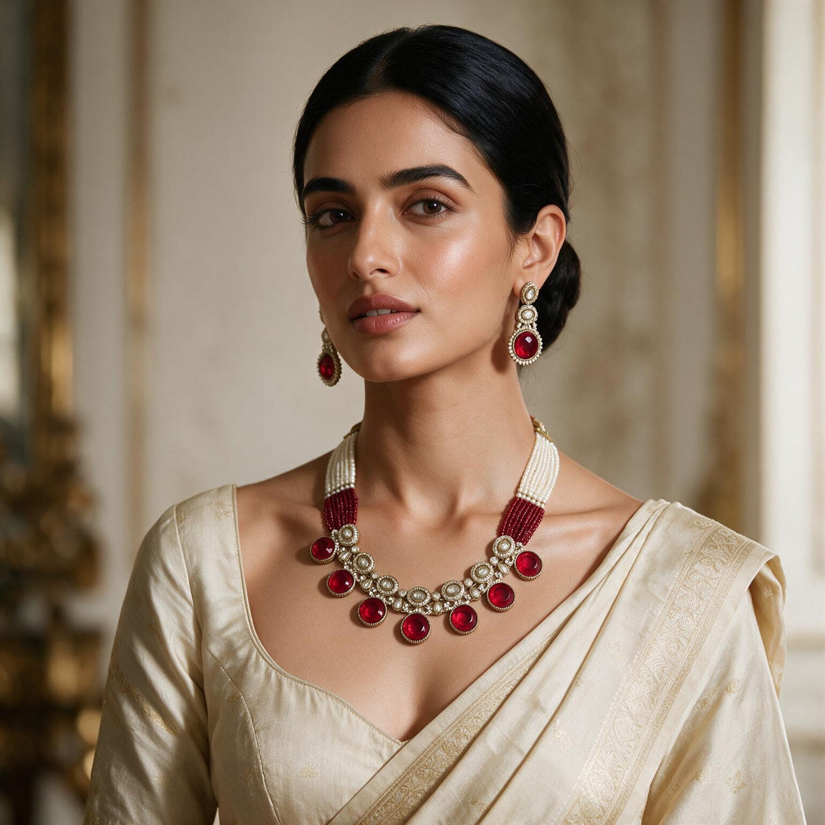 Traditional long necklace designs