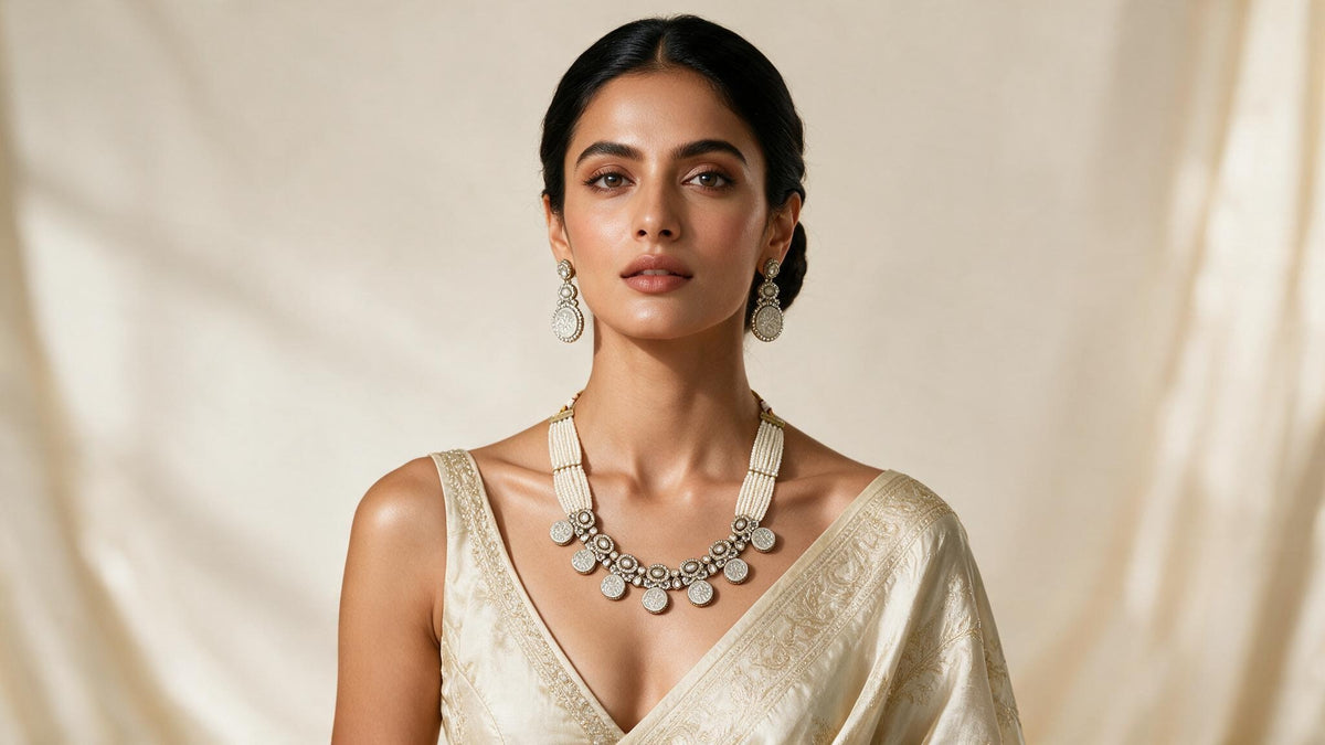 Traditional Indian necklace
