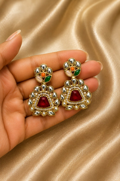 Party wear stud earrings
