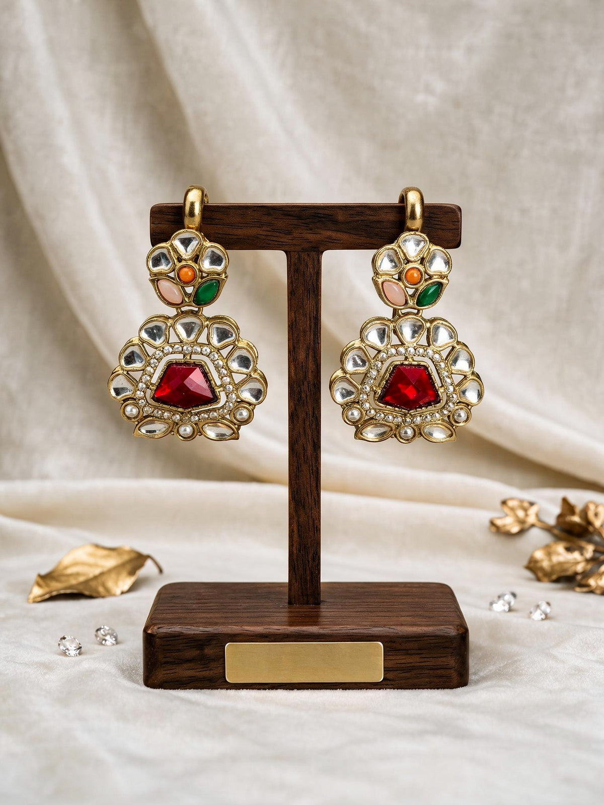 Bridal stud earrings