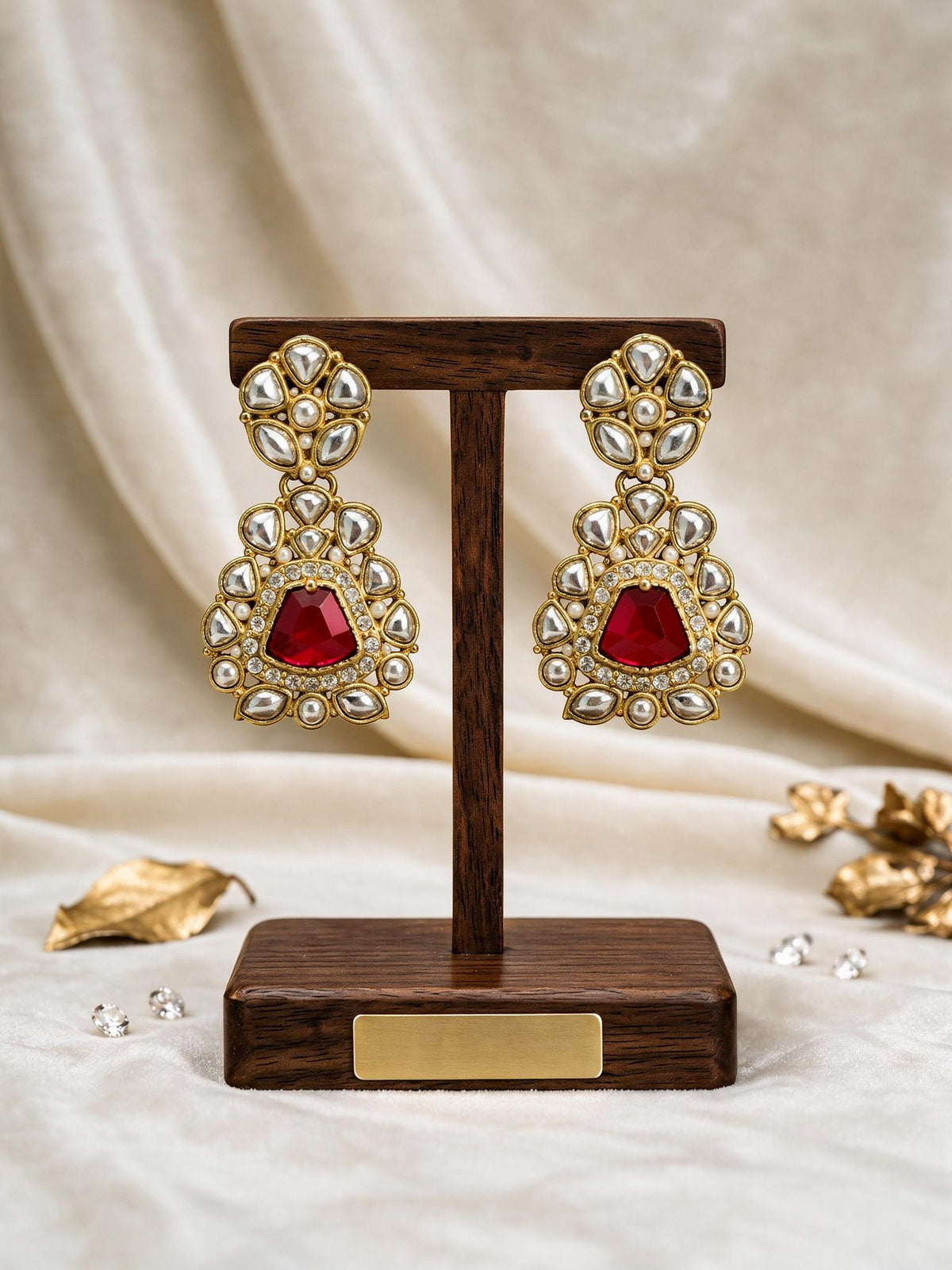 Lightweight stud earrings