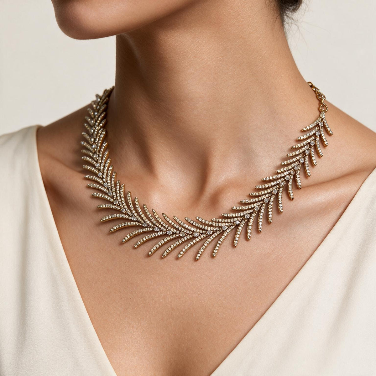 Artificial Diamond Jewellery Set